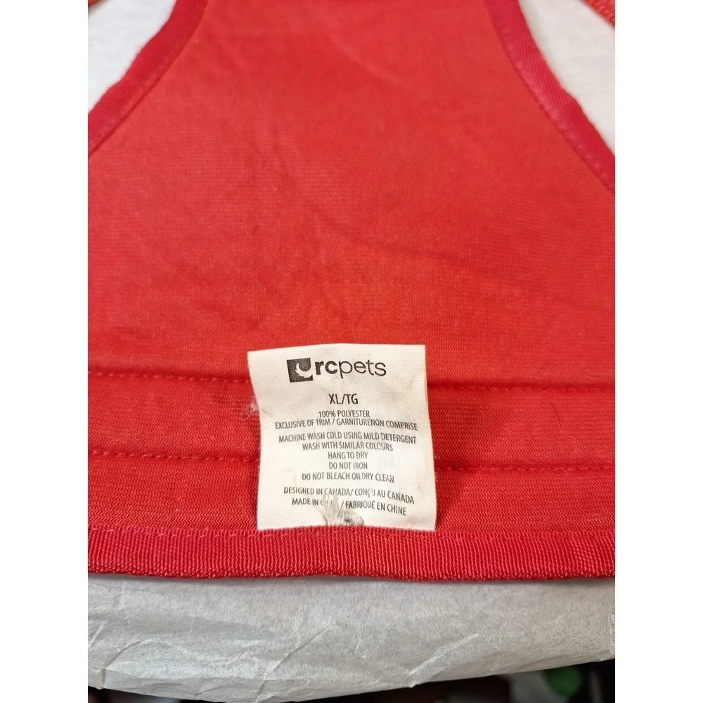 dog harness rcpets  red xl rc pets